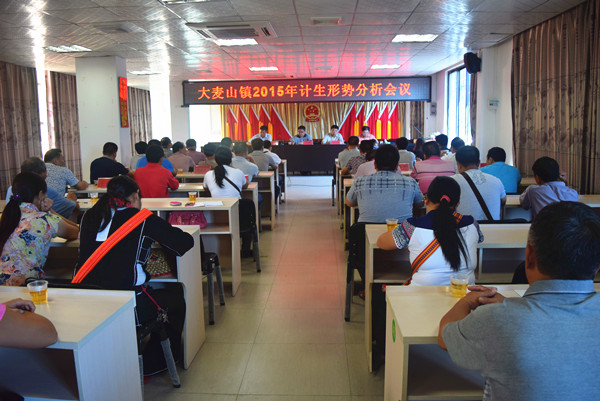 乡镇人口形势分析会_中山乡召开人口和计划生育形势分析会议