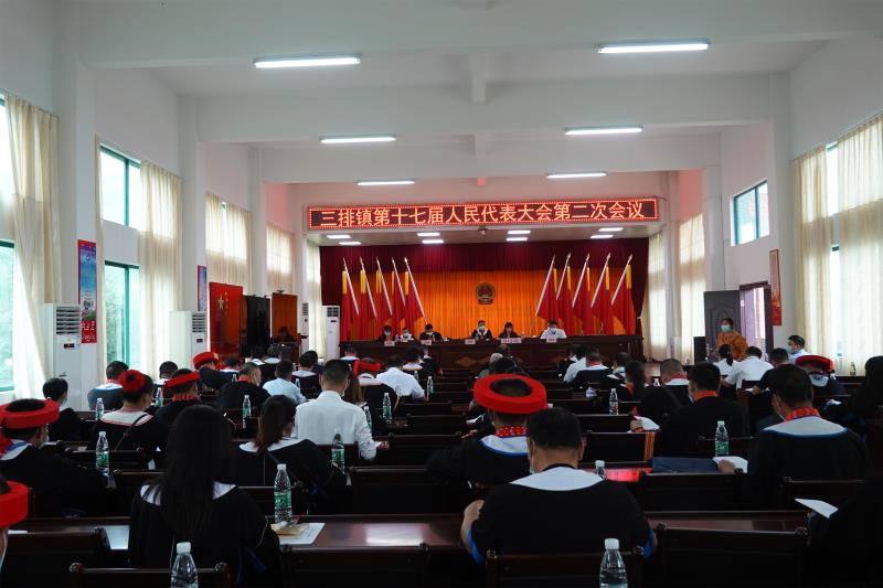 三排镇召开第十七届人民代表大会第二次会议.JPG